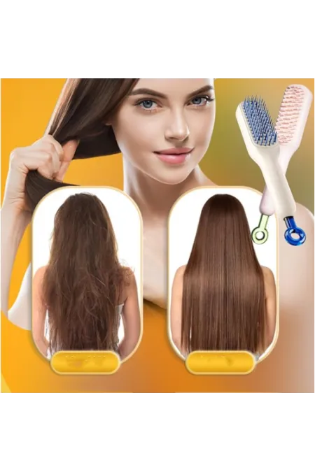 Kendini Temizleyen Saç Tarağı